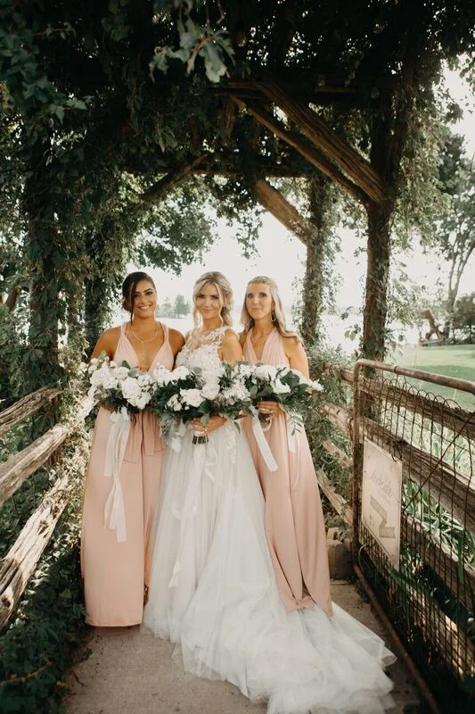 Papaya 2025 bridesmaid dresses